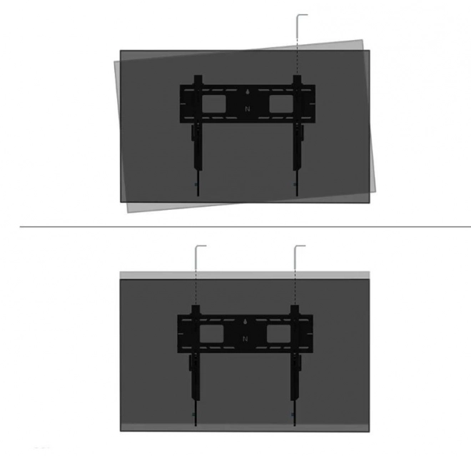 Montážny držiak na monitor Neomounts do 86"