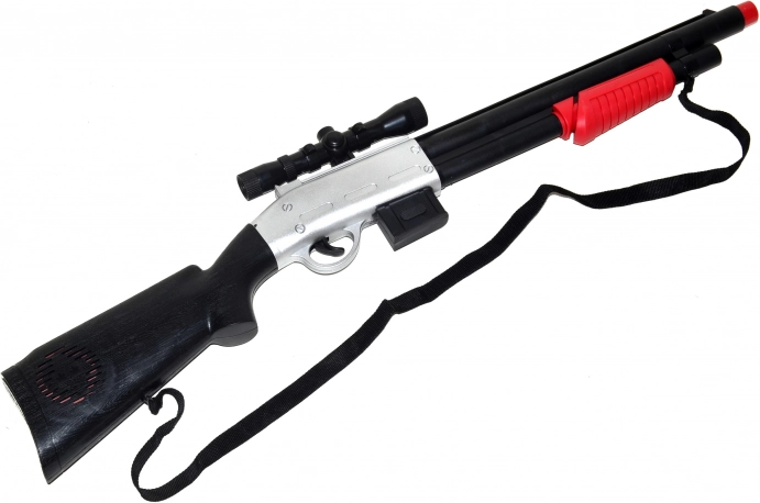 Detská puška s popruhom 68 cm