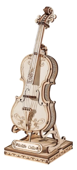 Violončelo - 3D drevená stavebnica