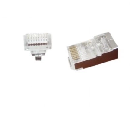 Sieťový konektor RJ45 8P8C FTP 10 ks
