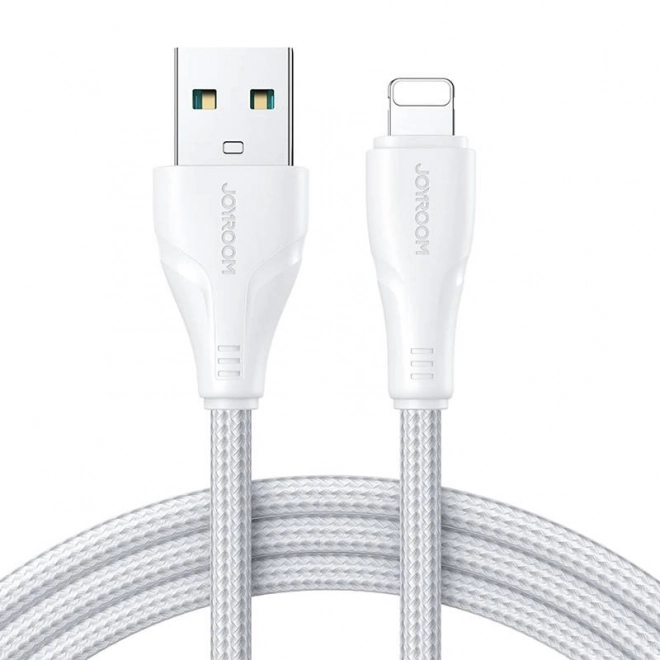 USB Kábel Surpass Lightning 0,25m Joyroom (Biely)