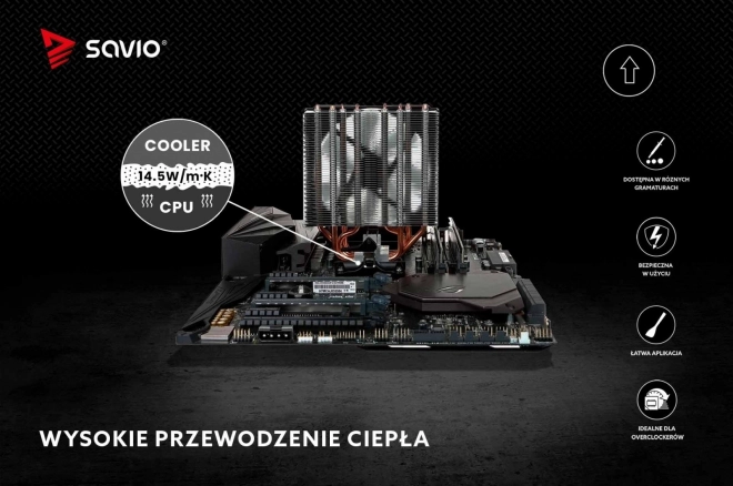 Termálna pasta Savio Glacier 1g