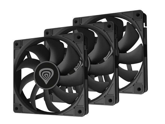 Sada 3 ventilátorov Genesis Oxal 120