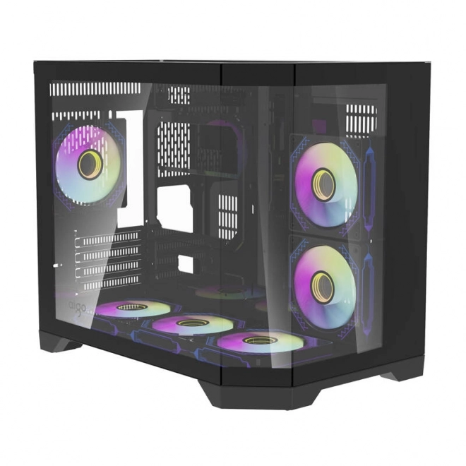 Počítačová skriňa s RGB chladičmi Darkflash