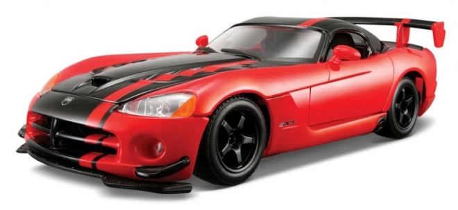 Model auta Dodge Viper SRT10 ACR červeno-čierna 1:24