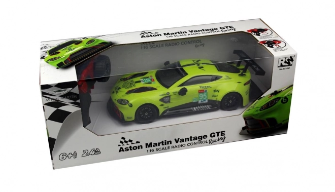 Autíčko na diaľkové ovládanie Aston Martin Vantage GTE RC