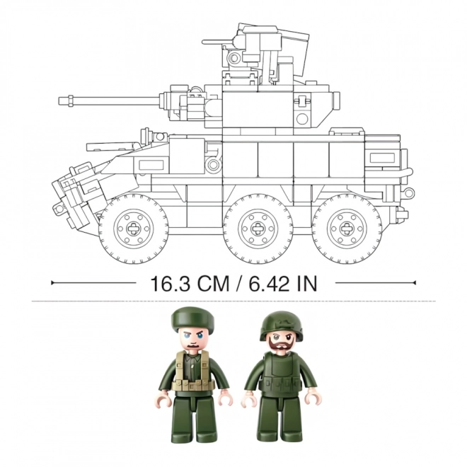 Obrnené bojové vozidlo 6x6 EBRC Jaguar