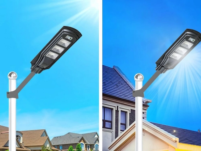 Solárna LED pouličná lampa s diaľkovým ovládaním