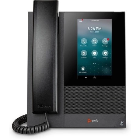 Biznisový telefón Poly CCX 400 s podporou Open SIP a PoE