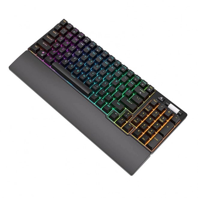 Bezdrôtová mechanická klávesnica Royal Kludge RK96 RGB s hnedým spínačom