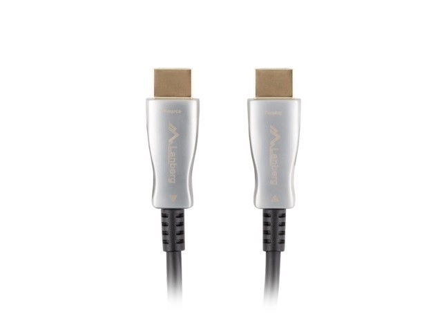 Otočný optický HDMI 2.0 kábel 10 m čierny