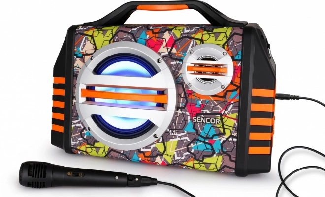 Prenosný reproduktor Kids s Bluetooth a funkciou karaoke