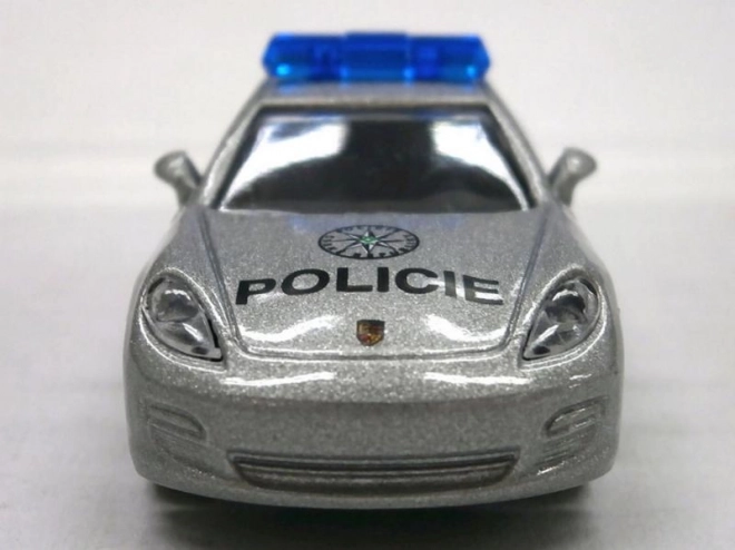 Kovové policajné auto - česká verzia