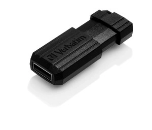 Čierny USB kľúč 16GB