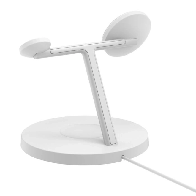 Nabíjačka Boost Charge Pro 3v1 Qi2 15W nastaviteľná biela