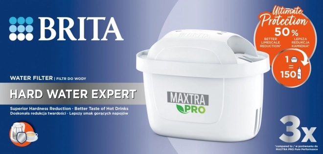 Brita Maxtra Pro Expert na tvrdú vodu - 3 kusy