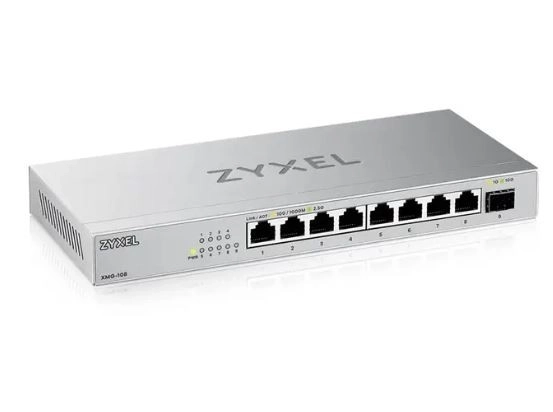 Pracovný prepínač 2,5G s portom SFP+