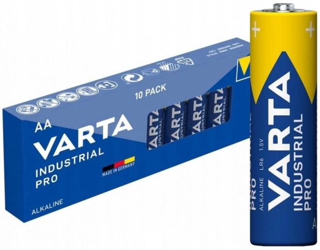 Alkalické batérie R6 Industrial PRO 10 ks