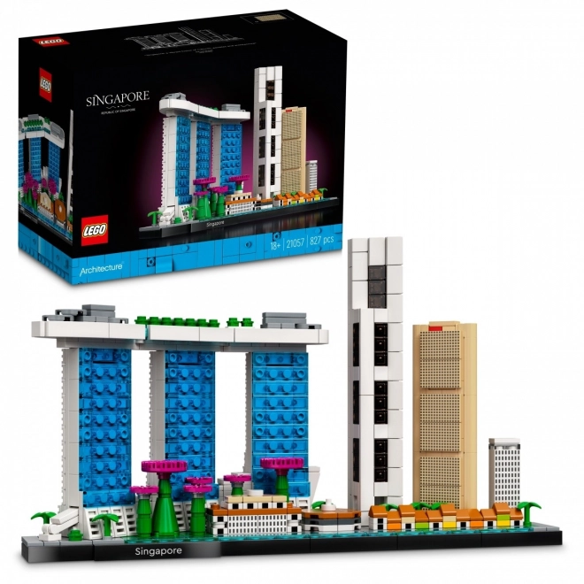 Singapur LEGO Architecture model