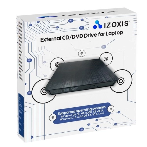 Externý CD/DVD napaľovač Izoxis