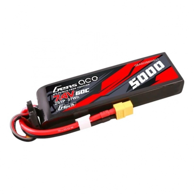 Lipo batéria 5000mAh 7,4V s XT60 konektorom