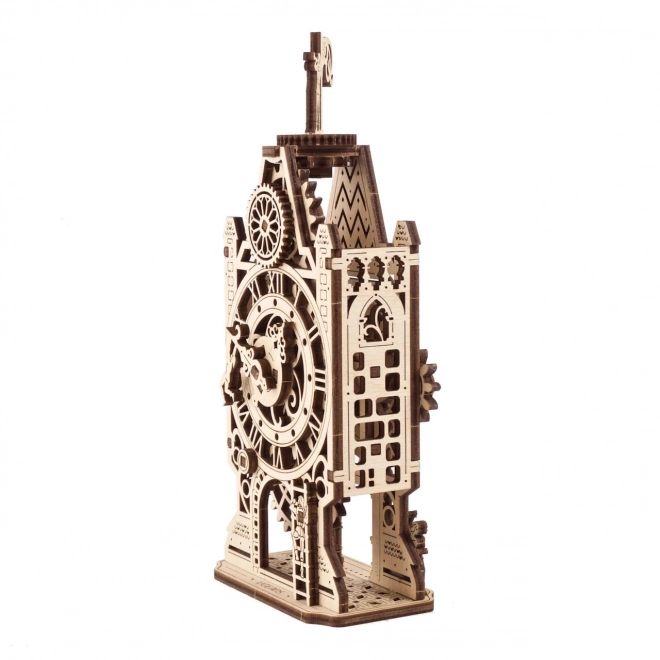 Ugears 3D drevené mechanické puzzle Hodinová veža