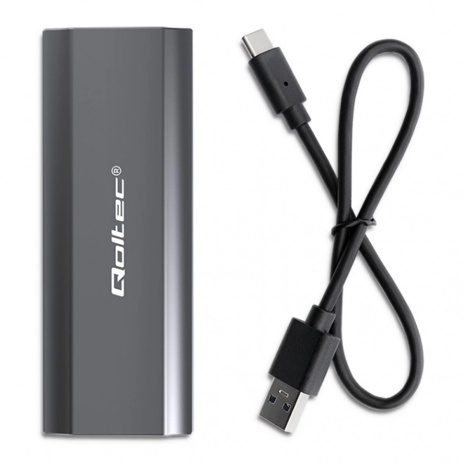 Qoltec obal na disk M.2 SSD 2TB USB-C