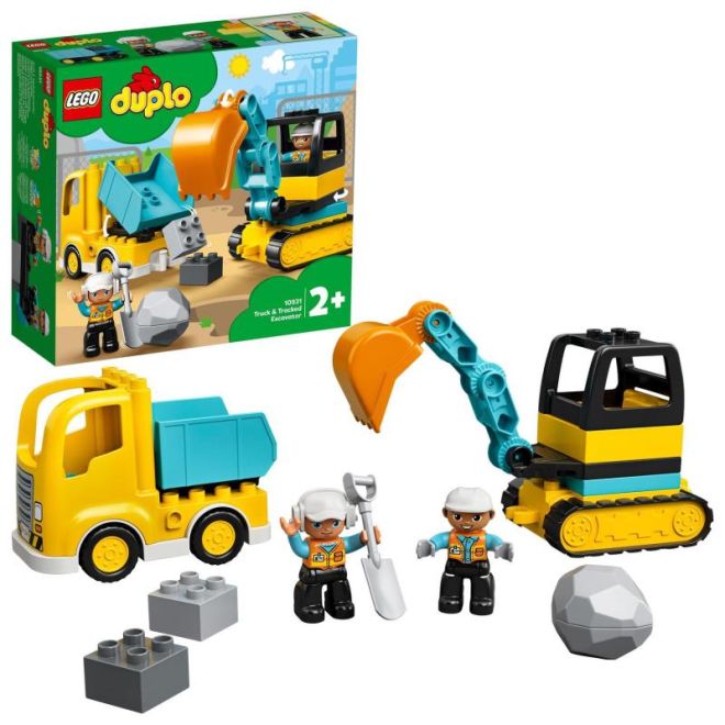 LEGO Duplo 10931 Nákladné auto a pásový bager