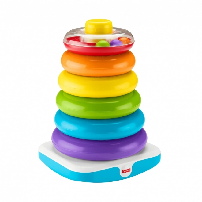 Veľká pyramída z krúžkov Fisher-Price