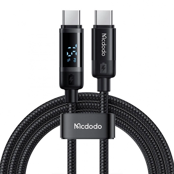 USB-C nabíjací kábel Mcdodo 60W 1.2m čierny