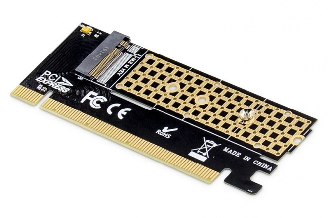 Adaptér na rozšírenie SSD M.2 NVMe PCIe 3.0 x16