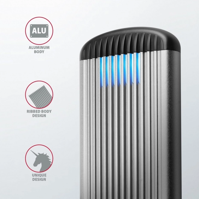 Alumíniový obal na SSD disky Axagon s USB 3.2 Gen 1
