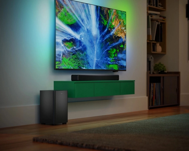 Soundbar s bezdrôtovým subwooferom