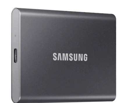 Prenosný SSD Samsung T7 2TB USB 3.2 Gen 2 šedý