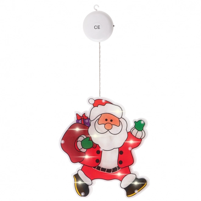 Lampky LED Vianočná ozdoba Santa Claus s darčekmi