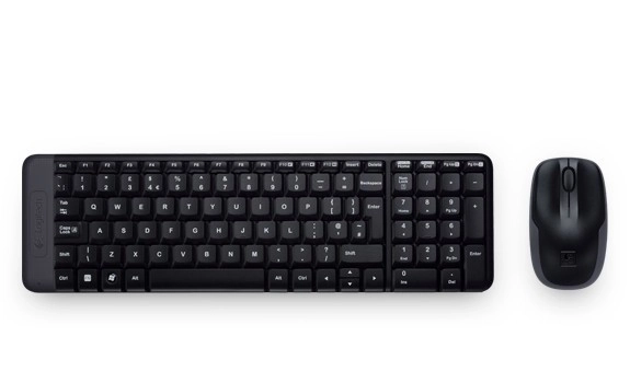 Bezdrôtová sada klávesnica a myš Logitech MK220
