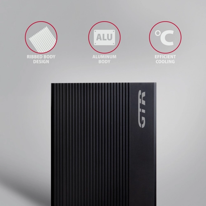 Hliníkové externé puzdro USB 3.2 Gen1 - SATA 6G 3.5"