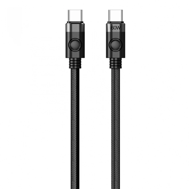 Kábel na nabíjanie Orico USB-C až USB-C 60W čierny