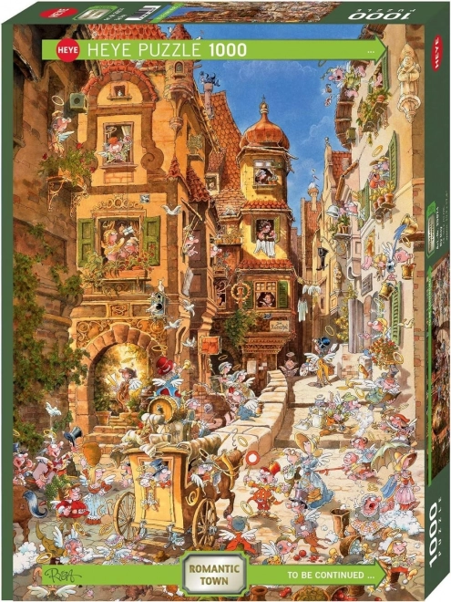 Romantické mesto - Deň - Puzzle 1000 dielikov