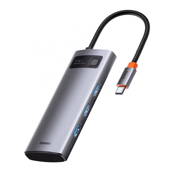 Dokovacia stanica Baseus Metal Gleam Series 5v1