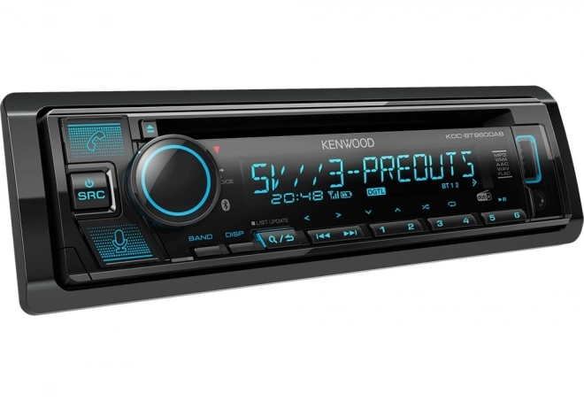 Kenwood autorádio s Bluetooth a DAB+