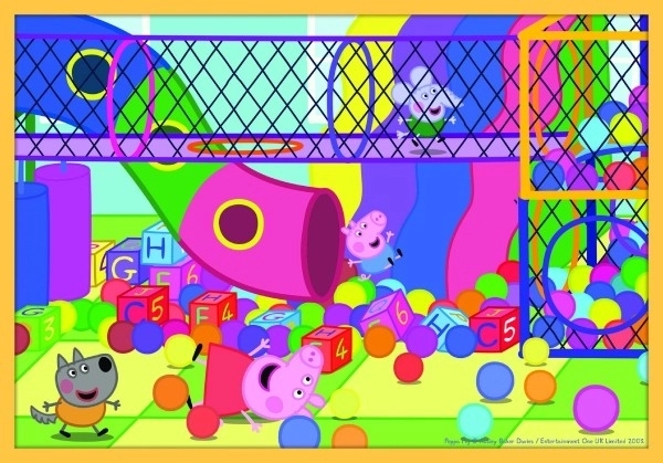 Puzzle Prasiatko Peppa Mega Balík 10v1