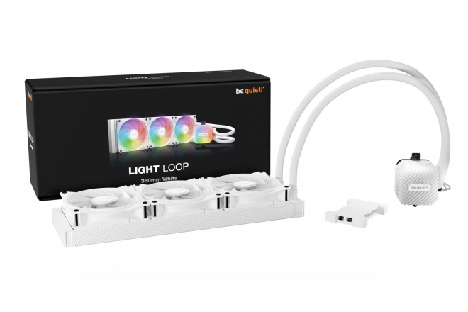 Vodné chladenie Light Loop 360mm AIO ARGB Biele