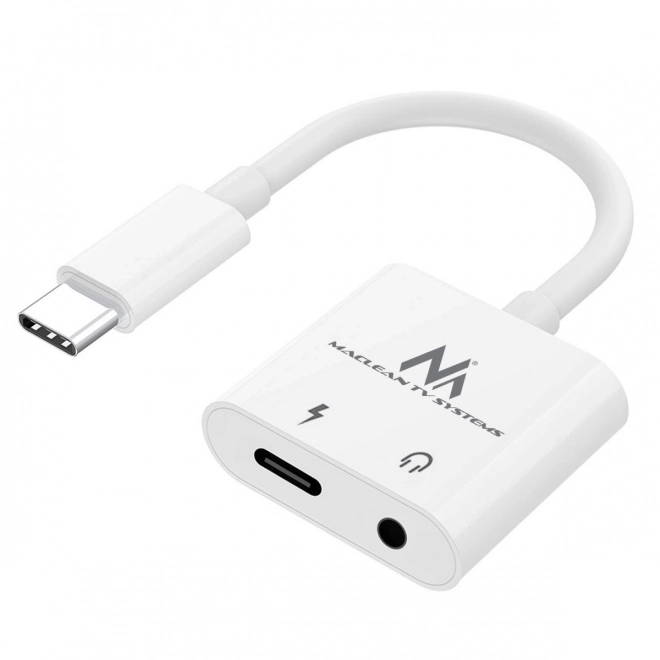 Adaptér USB Type-C na 3,5 mm Jack s Power Delivery