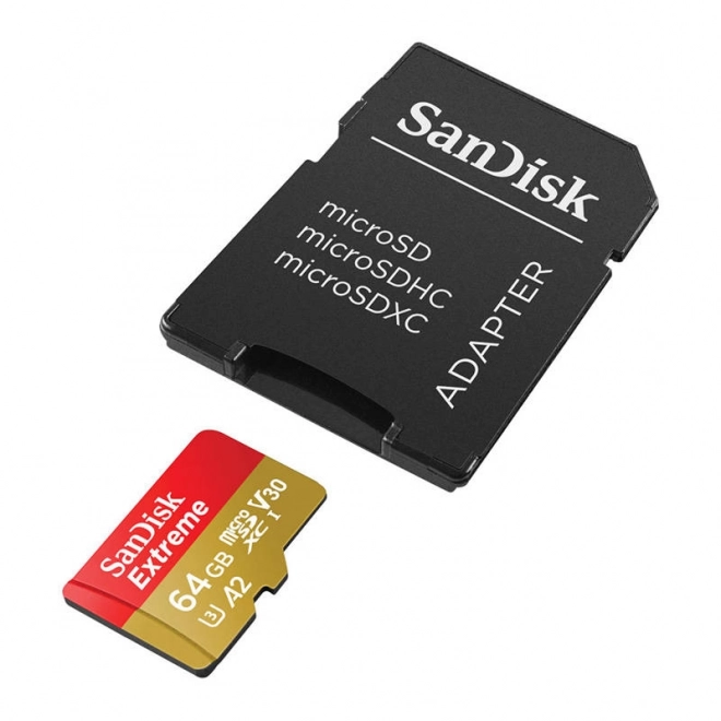 Pamäťová karta Sandisk Extreme microSDXC 64 GB