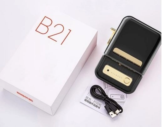 Prenosná tlačiareň štítkov Niimbot B21S čierna