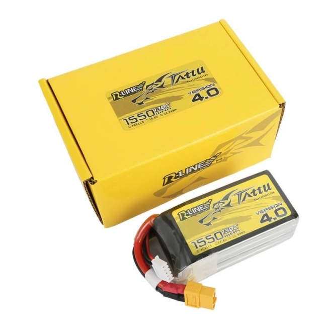 Akumulátor 1550mAh 14.8V 130C Tattu R-Line Gens Ace