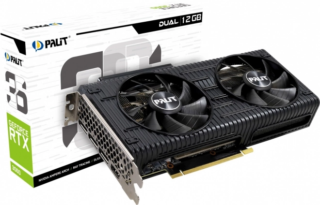 Grafická karta GeForce RTX 3060 Dual 12GB