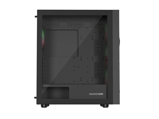 Počítačová skriňa Genesis Diaxid 605 ARGB MIDI Tower USB-C čierna