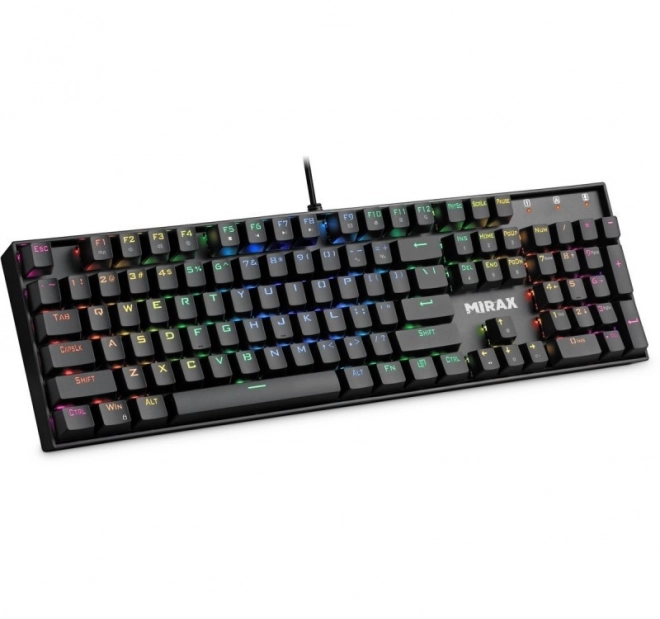 Mechanická klávesnica s RGB podsvietením